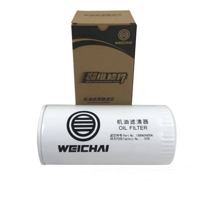 Filter oleja pre dieselový motor FAW & Shacman pre ťažký nákladný automobil 1000424655 1000424655A